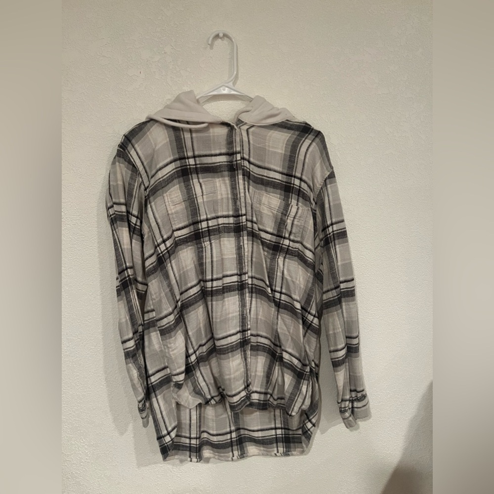 American Eagle Hoodie fannel!!